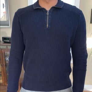 Express quarter zip sweater